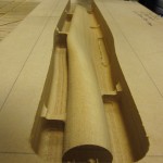 MDF Blade on ShopBot - Top Tool Paths finished